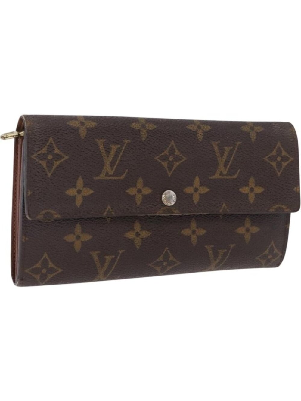 LOUIS VUITTON Pochette Porte Monnaie Credit Long Wallet M61726